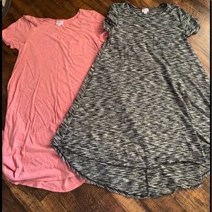 2 LulaRoe Carly’s EUC!!